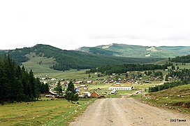 Vue de Balyktouïoul.