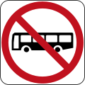 No buses