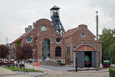 Entrée de la mine du Bois du Cazier.