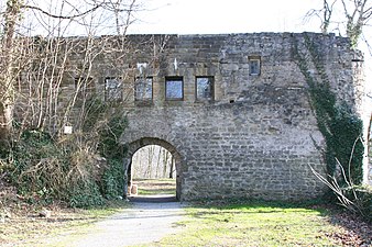 Torhaus der Burg Löwenstein (Rückseite)