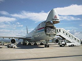 Een Cargolux B747-400F