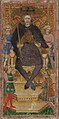 Cesarz z talii tarota Viscontich Cary-Yale zwanej też Visconti di Modrone (XV wiek).
