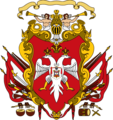 Escudo de armas del Principado-Obispado de Montenegro: 1696-1735