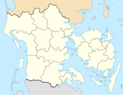 Vejen is located in Region of Southern Denmark