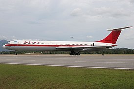 Разбившийся самолёт за 2 года до катастрофы в период работы в DETA Air (борт UN-86509)
