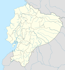 Кіто. Карта розташування: Еквадор