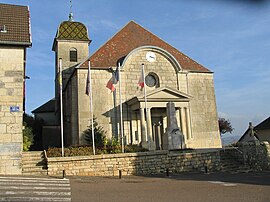 The church in Montfaucon