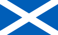 Križ sv. Andrije, službena zastava Škotske