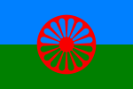 3:5 Vlag van die Roma[120]