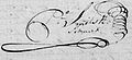 Handtekening Pieter Janszoon Smits (1767-1859)