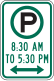 Parken mit zeitlichen Einschränkungen (Maryland)