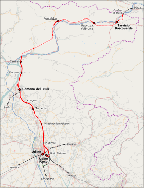 Image illustrative de l’article Voie ferrée Pontebbana