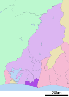 南区 (浜松市)位置図