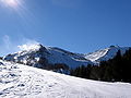 Crinale roccioso denominato Cresta di gallo