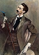 Dichter-dandy Robert de Montesquiou, 1897