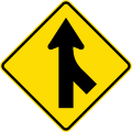 (W11-6/PW-4) Merging traffic from right
