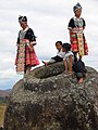 Femmes Hmong sur une jarre