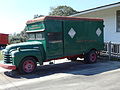 Railway Express Agency truck at Helena Depot