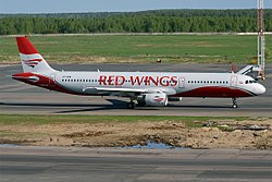 Red Wings Airlinesin Airbus A321-211 (VP-BRW).