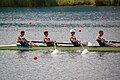 Peter and Richard competing in the London 2012 Olympics