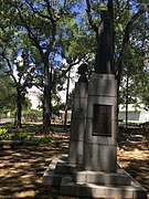 Side view of monument of Eugenio María de Hostos in University of Puerto Rico, campus of Rio Piedras.jpg