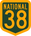 National highway marker