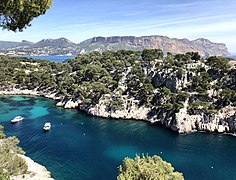 Toujours la calanque.