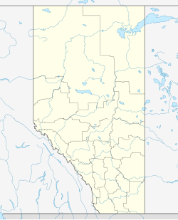 Drumheller ubicada en Alberta
