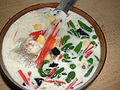 Cendol of chendol, een dessert in Maleisië, Indonesië en Singapore