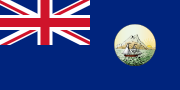 Ensign of vessels of administration of the Crown Colony of Labuan 1912-1946.