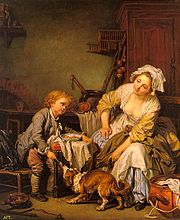 Jean-Baptiste Greuze, The Spoiled Child, c. 1765