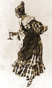 Ferrani als Mimì in der Uraufführung von La Bohème, 1896