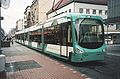Mannheim'da bir tramvay