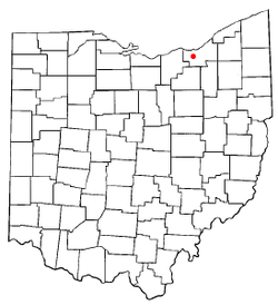 Location of Brook Park in Ohio