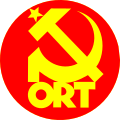 Emblema de la Organización Revolucionaria de Trabayadores d'España (1969-1979).
