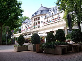 Parkhotel Kurhaus à Bad Kreuznach, siège de l'Oberste Heeresleitung, du 2 janvier 1917 au 8 mars 1918.