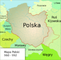 Польша 960-992 дждж.