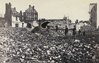 Damage to Richmond, Virginia, 1865