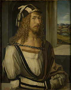 Albrecht Dürer Autoportrait (1498)