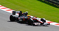 Bruno Senna, Pouhon, Spa-Francorchamps, 2nd Practice, 2010 Belgian GP