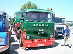 Scania LB140 Super i Wörth am Rhein, Tyskland.