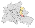 Deutsch: Wahlkreis Lichtenberg 6 für die Wahlen zum Abgeordnetenhaus von Berlin. Stand 2006