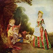 Der Tanz von Antoine Watteau