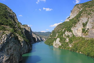 Kanjon Driny blisko Višegrada