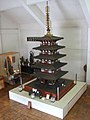 Gokurakubo 5 story pagoda (National treasure)