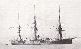 illustration de HMS Favorite (1864)