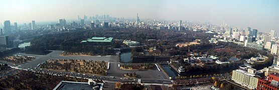 Panorama of the Imperial Palace from the East