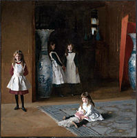 Las hijas de Edward Darley Boit, de John Singer Sargent, 1882.