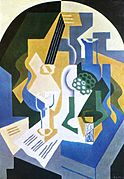 Guitarra y mandolina, 1919, Galerie Beyeler, Basilea.