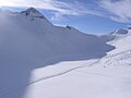 Il lago innevato